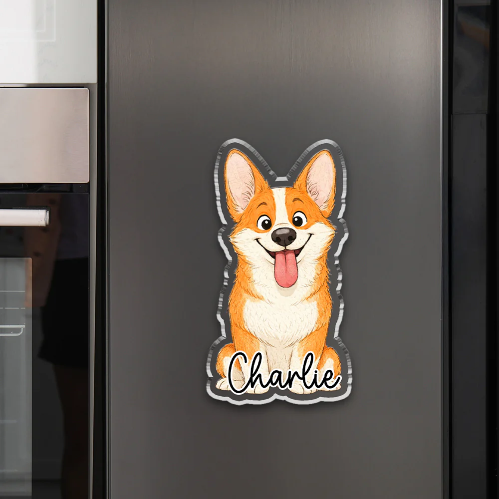 The Family - Personalized Custom Acrylic Fridge Magnet - Image 2