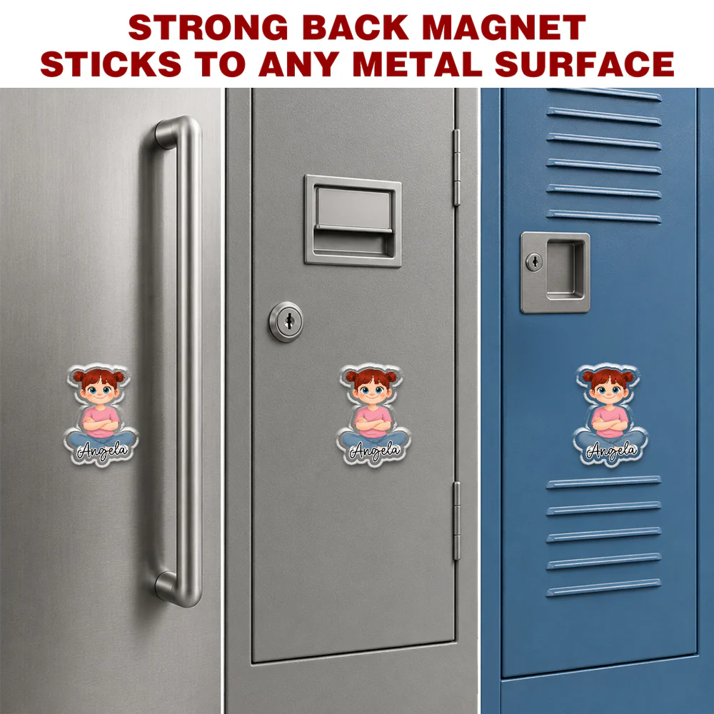 The Family - Personalized Custom Acrylic Fridge Magnet - Image 6