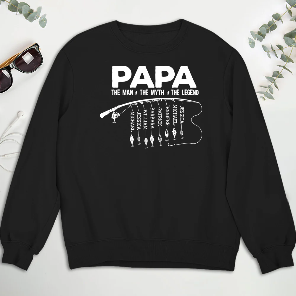 The Fishing Legend - Personalized Custom Shirt - Image 5