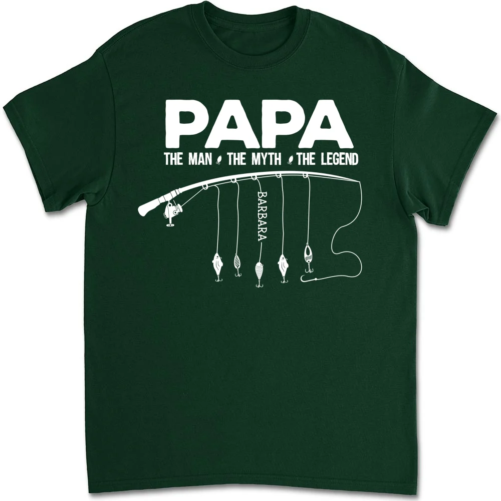 The Fishing Legend - Personalized Custom Shirt - Image 9