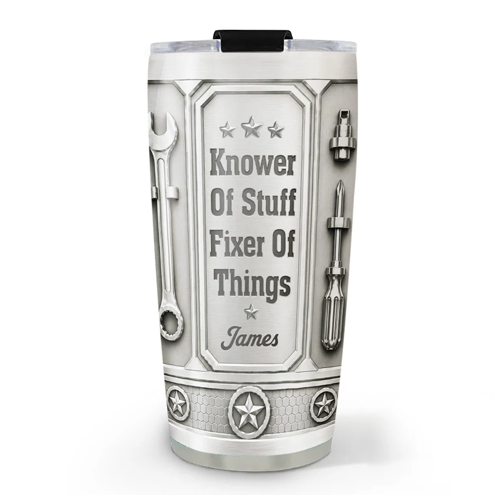 The Fixer - Personalized Custom 3D Effect Tumbler