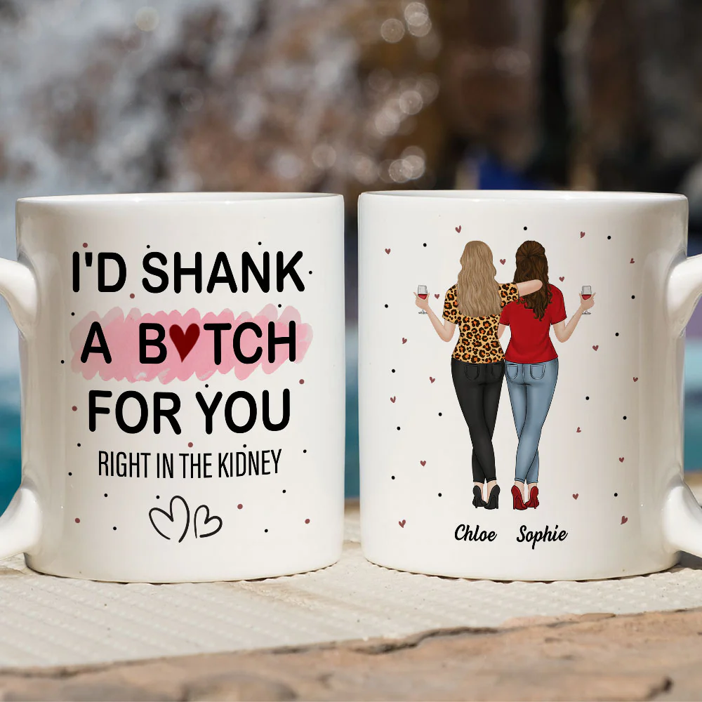 The Girls - Personalized Custom Coffee Mug - Image 2