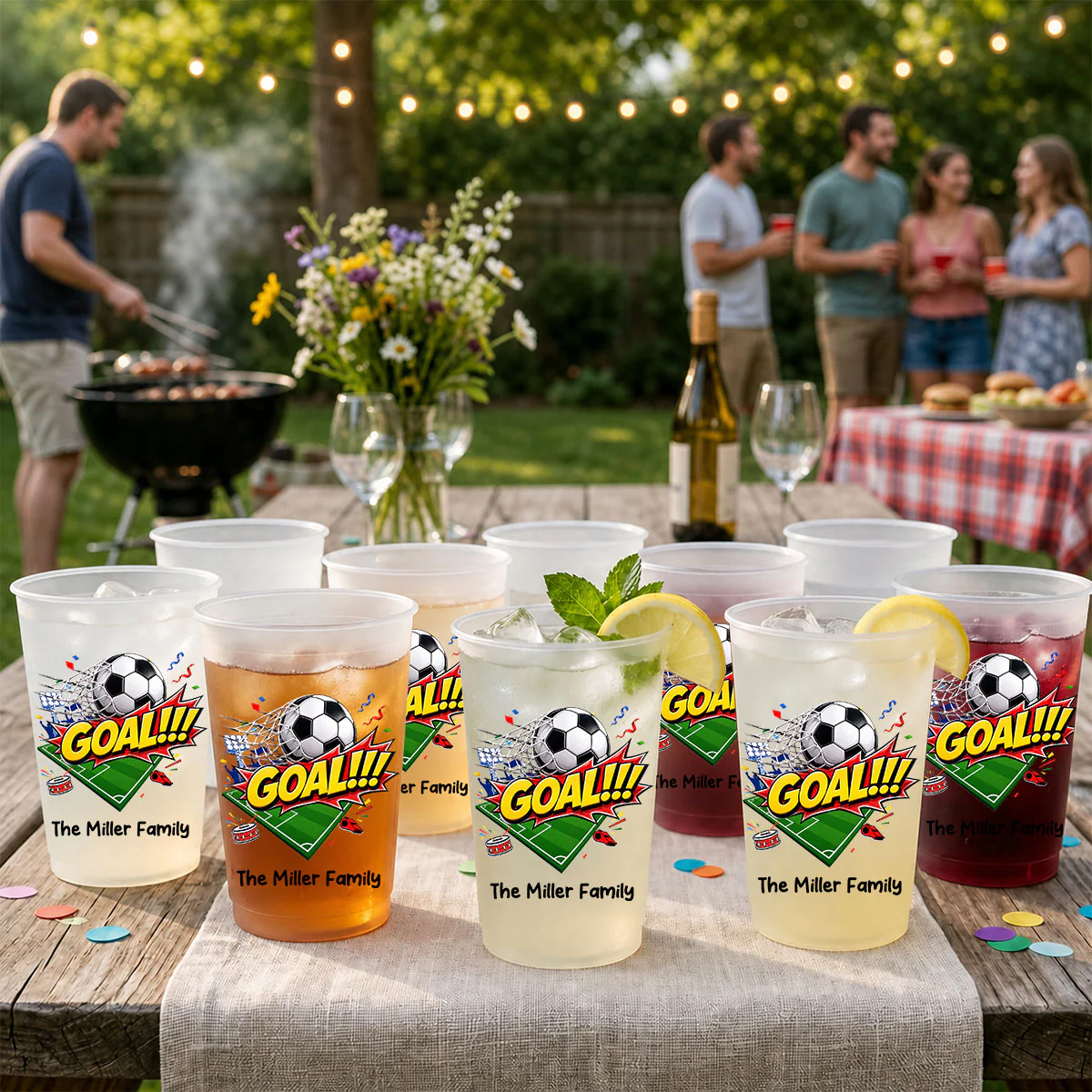 The Goal - Personalized Custom Frosted Cup - Image 5