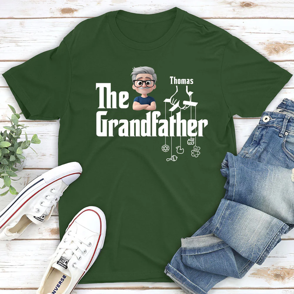 The Grandfather - Personalized Custom Shirt - Image 4