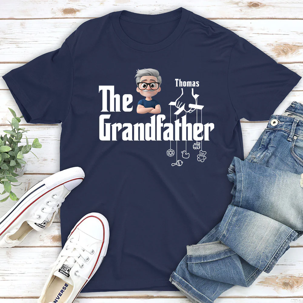 The Grandfather - Personalized Custom Shirt - Image 5