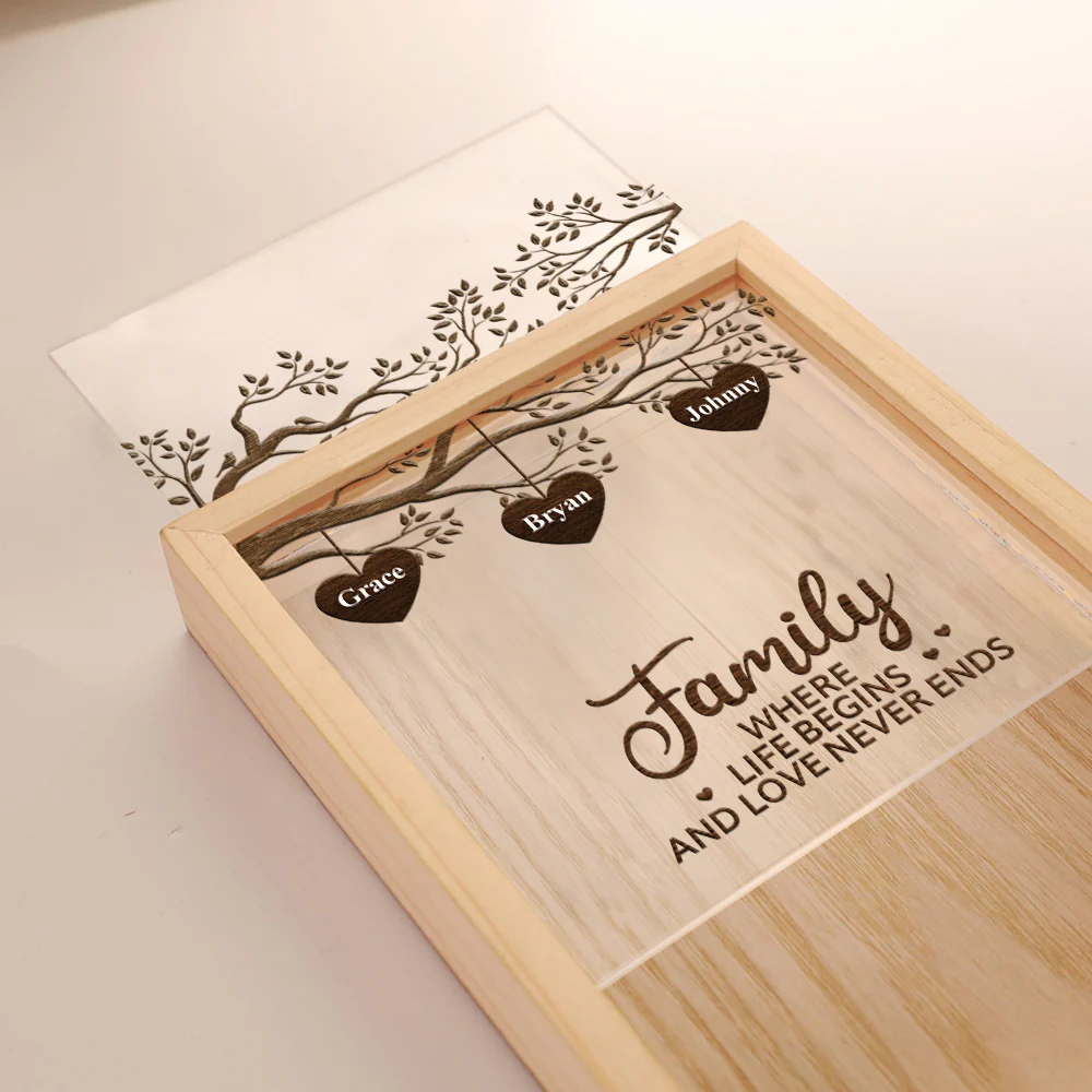 The Greastest Blessing - Personalized Custom Frame Light Box - Image 3