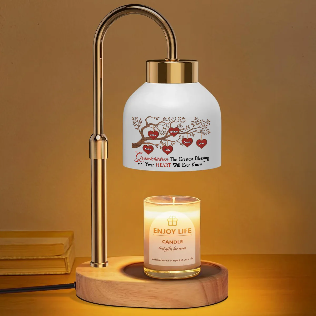 The Greatest Blessing - Personalized Custom Candle Warmer Lamp - Image 3