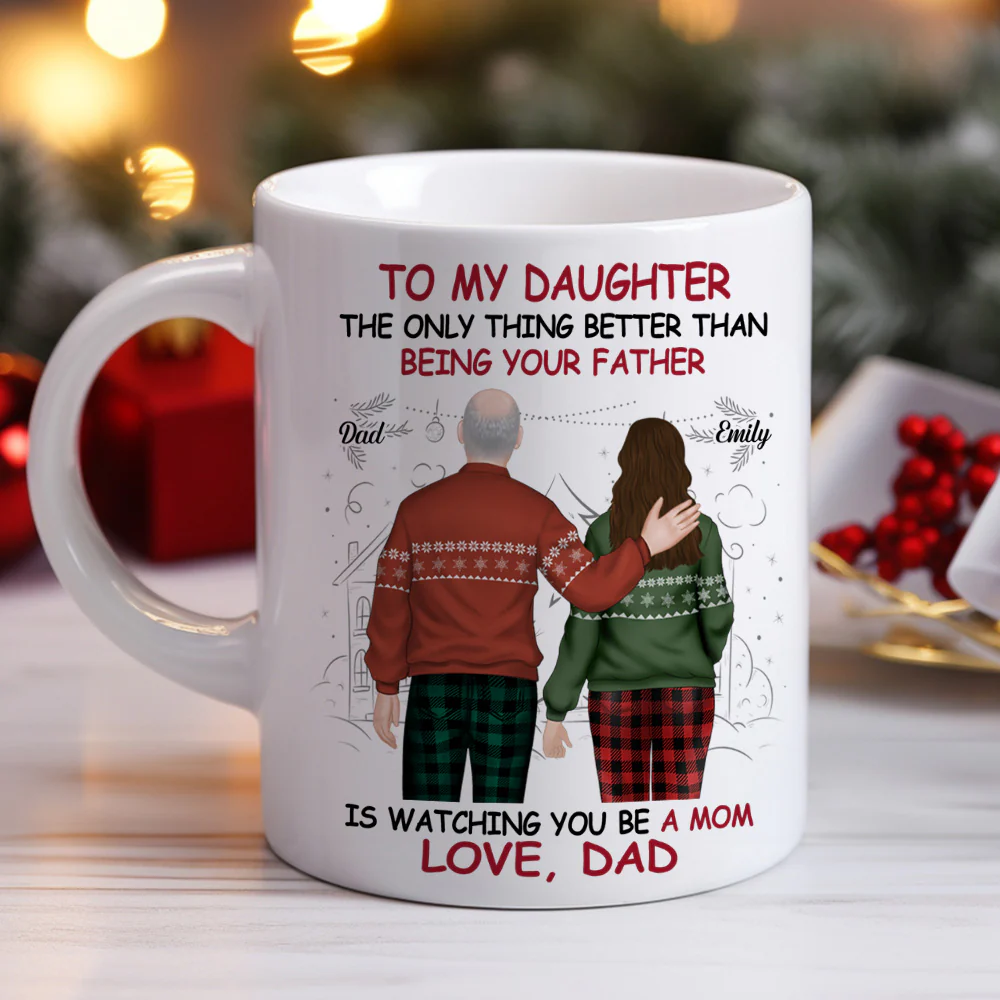 The Greatest Gift - Personalized Custom Coffee Mug - Image 3