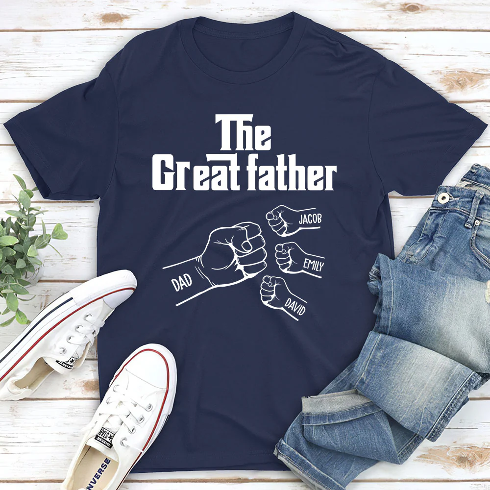 The Greatfather - Personalized Custom Shirt - Image 7