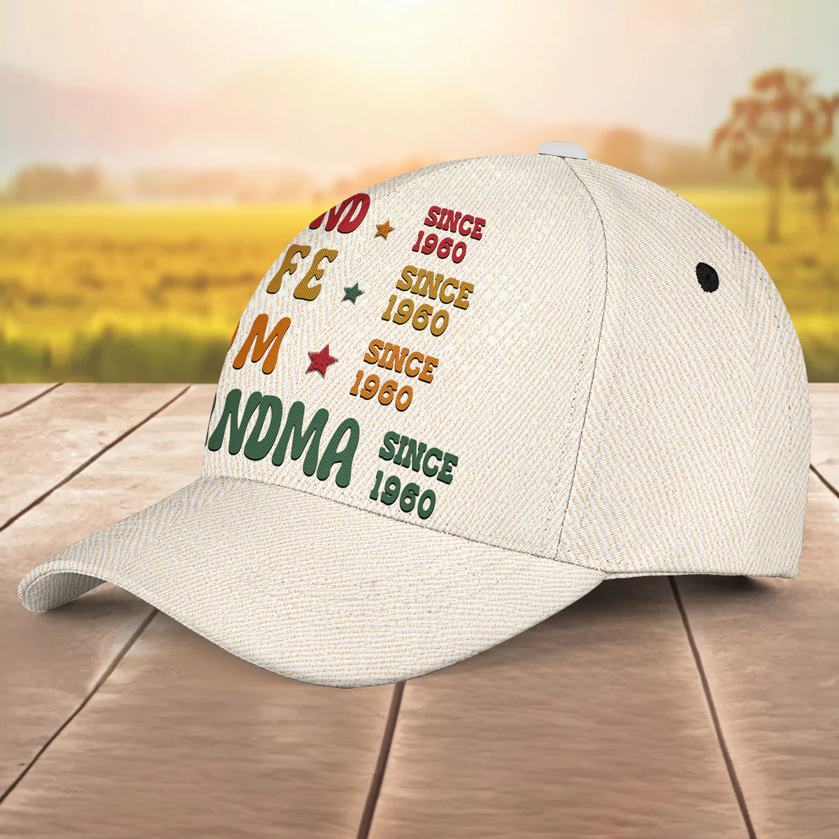 The Legendary Woman - Personalized Custom Classic Cap - Image 3