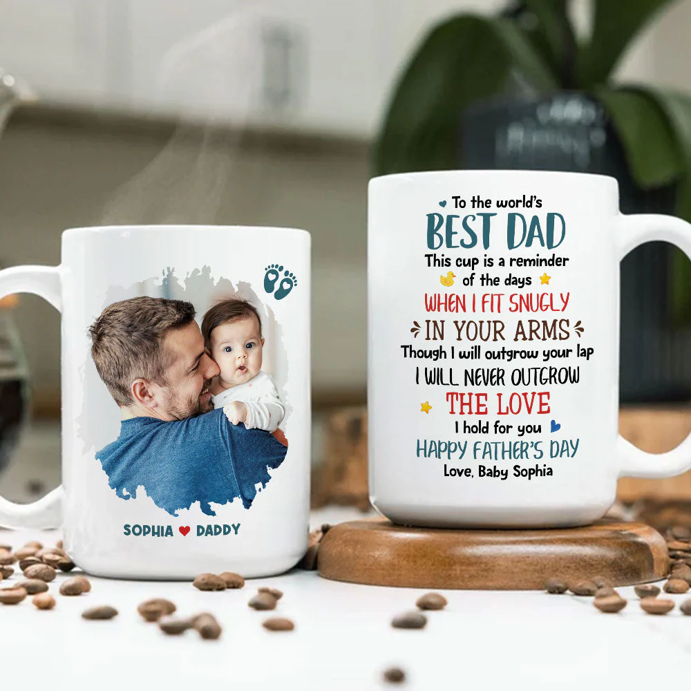 The Love I Hold For You Photo - Personalized Custom Coffee Mug - Image 2