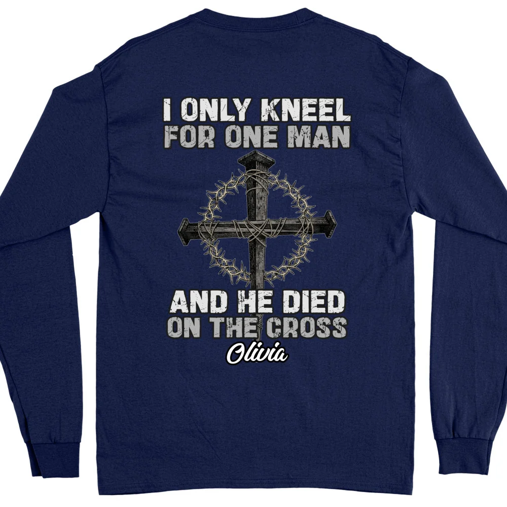 The Man I Kneel For - Personalized Custom Shirt - Image 13