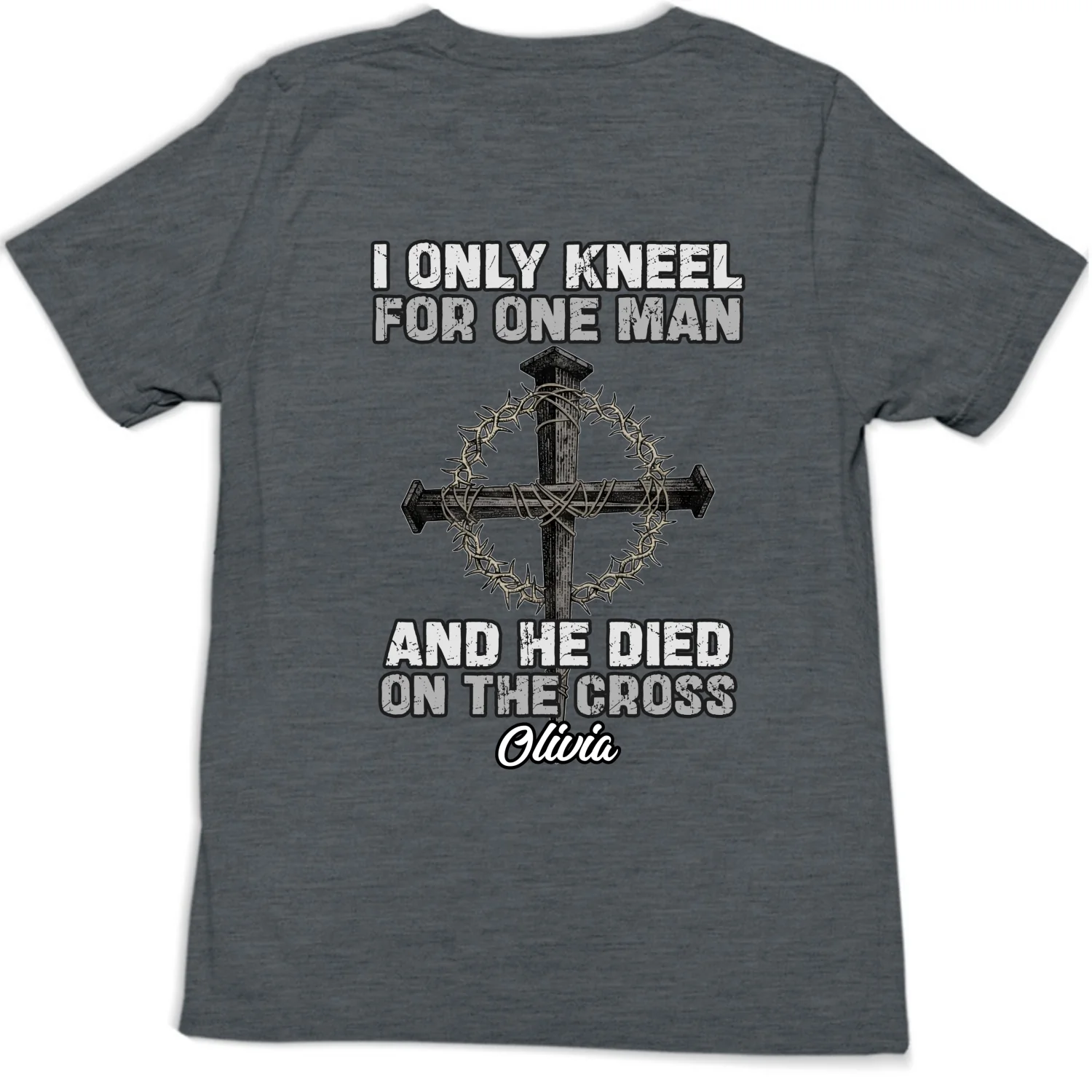 The Man I Kneel For - Personalized Custom Shirt - Image 18