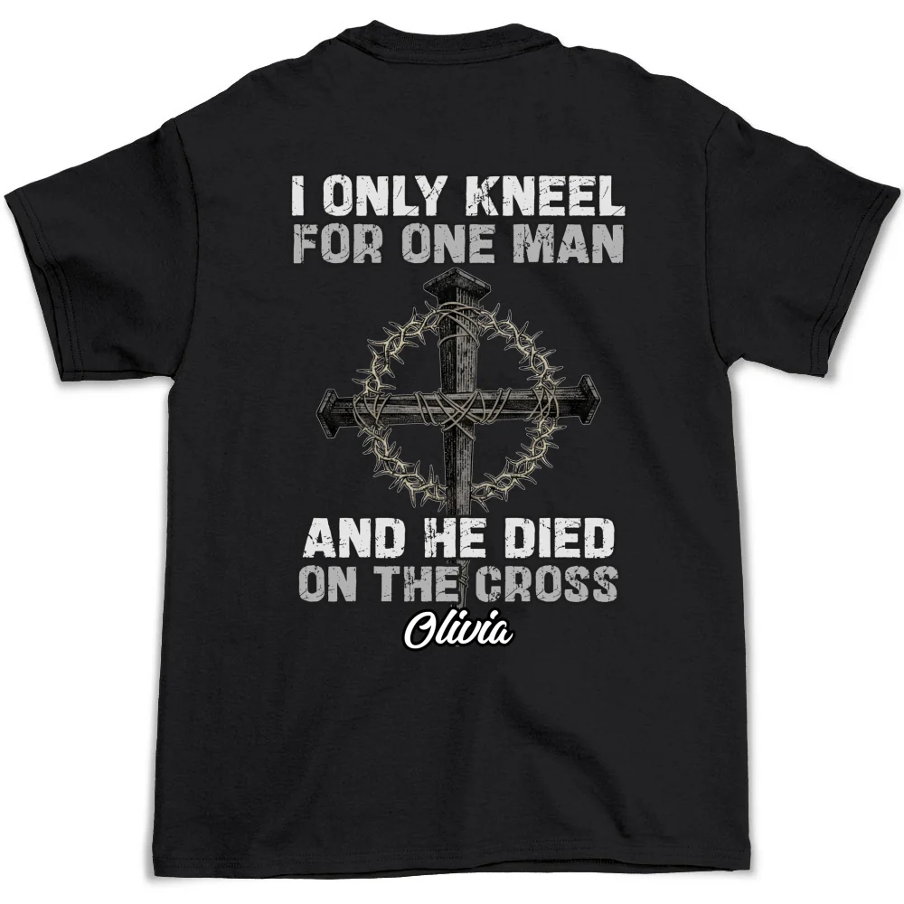 The Man I Kneel For - Personalized Custom Shirt - Image 7