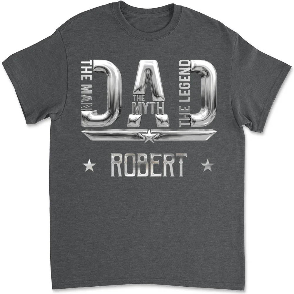 The Man Myth Legend - Personalized Custom Shirt - Image 7