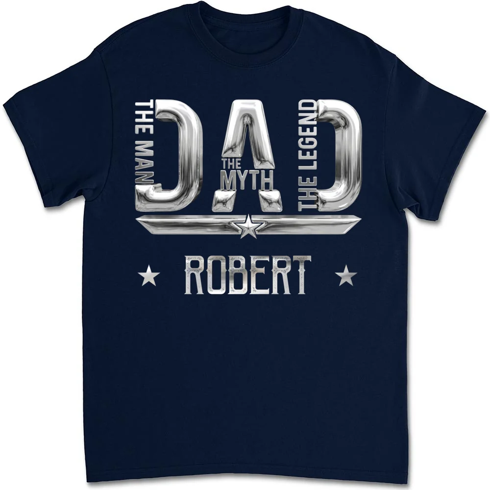 The Man Myth Legend - Personalized Custom Shirt - Image 9