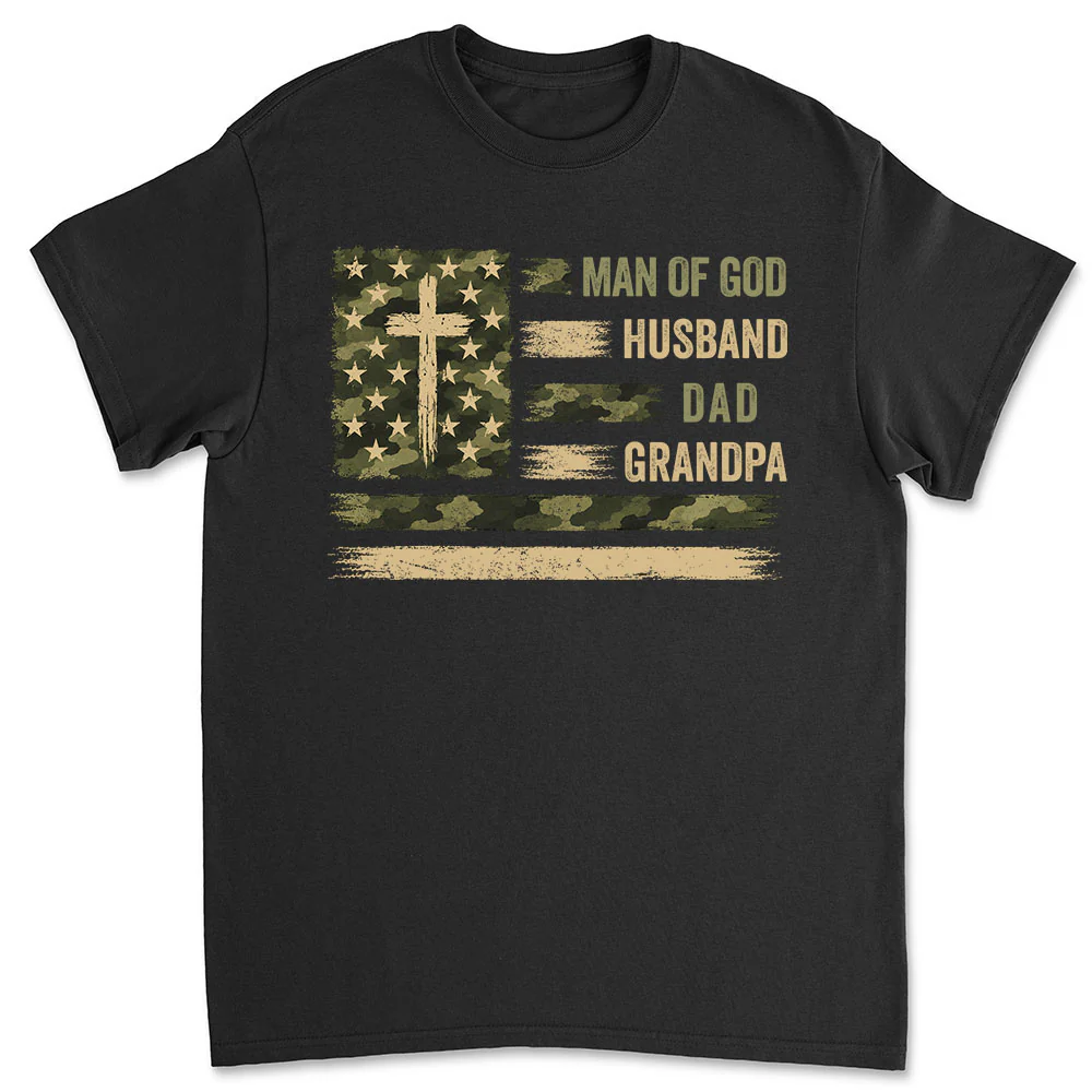 The Man Of God - Personalized Custom Shirt