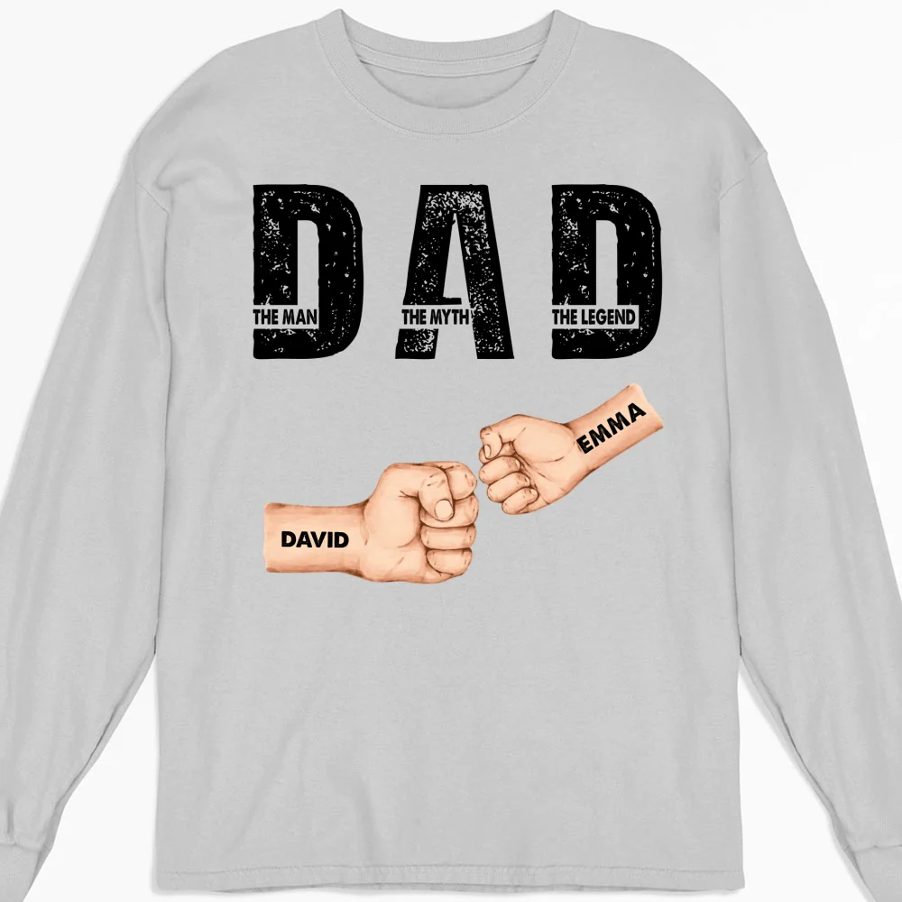 The Man, The Myth, The Legend - Personalized Custom Shirt - Image 11