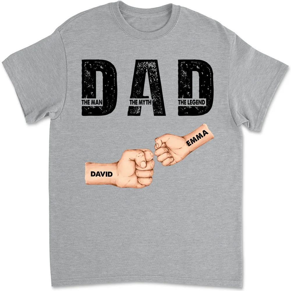 The Man, The Myth, The Legend - Personalized Custom Shirt - Image 7