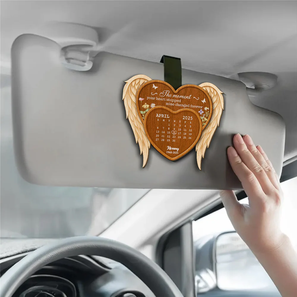 The Moment - Personalized Custom Car Visor Clip - Image 3