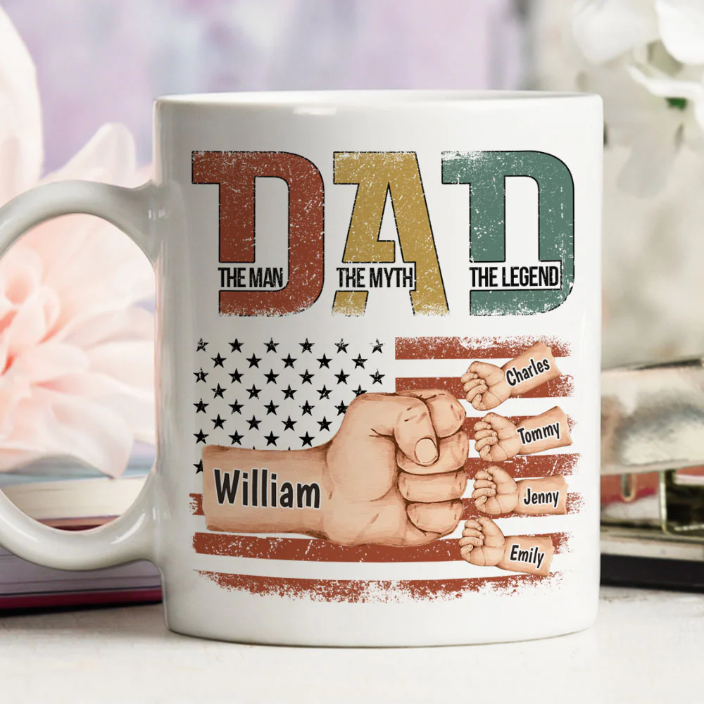 The Myth - Personalized Custom Coffee Mug - Image 3