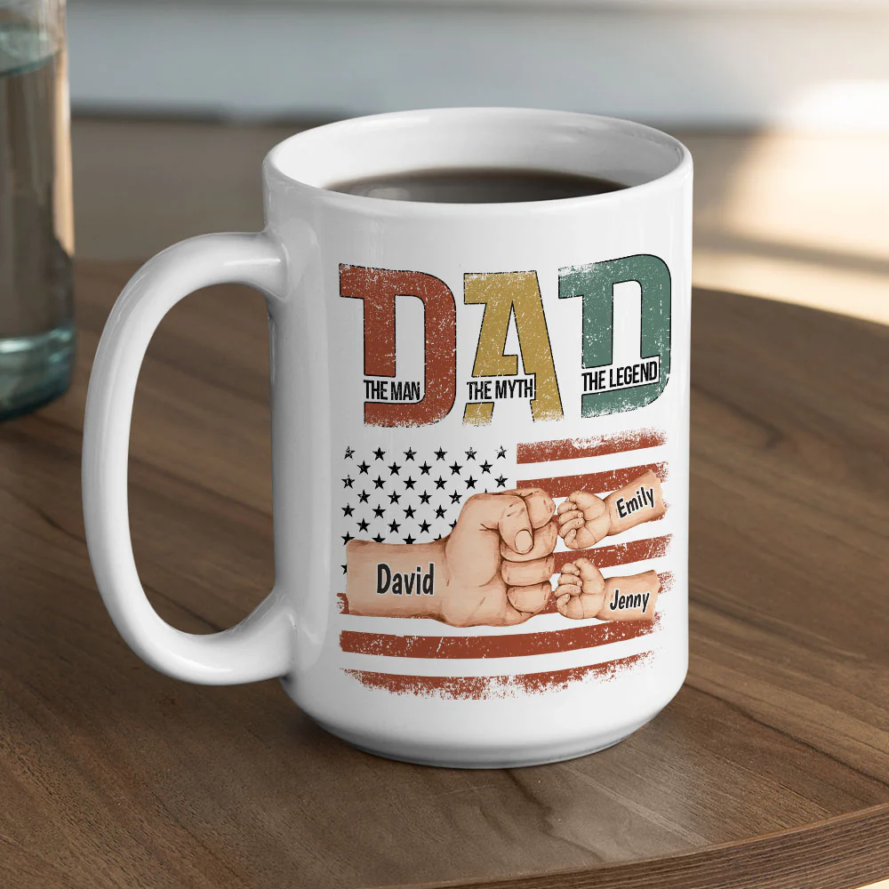 The Myth - Personalized Custom Coffee Mug - Image 4