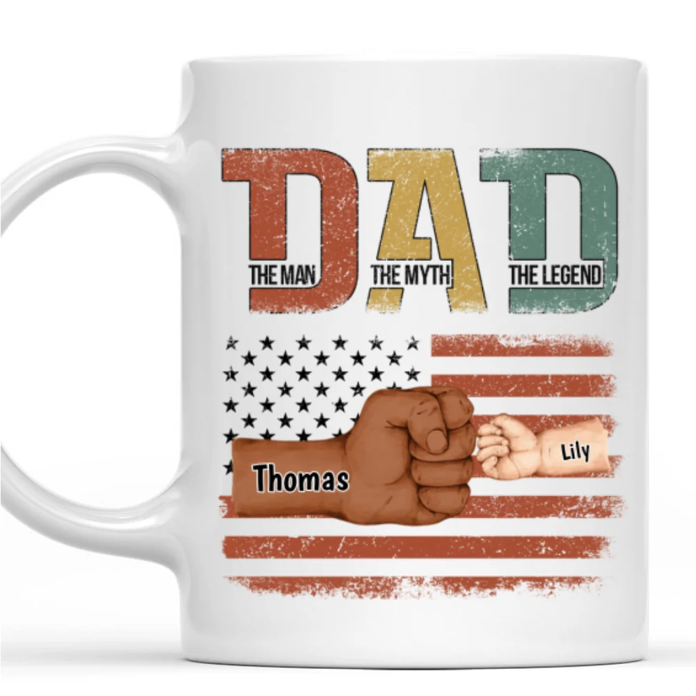 The Myth - Personalized Custom Coffee Mug - Image 7