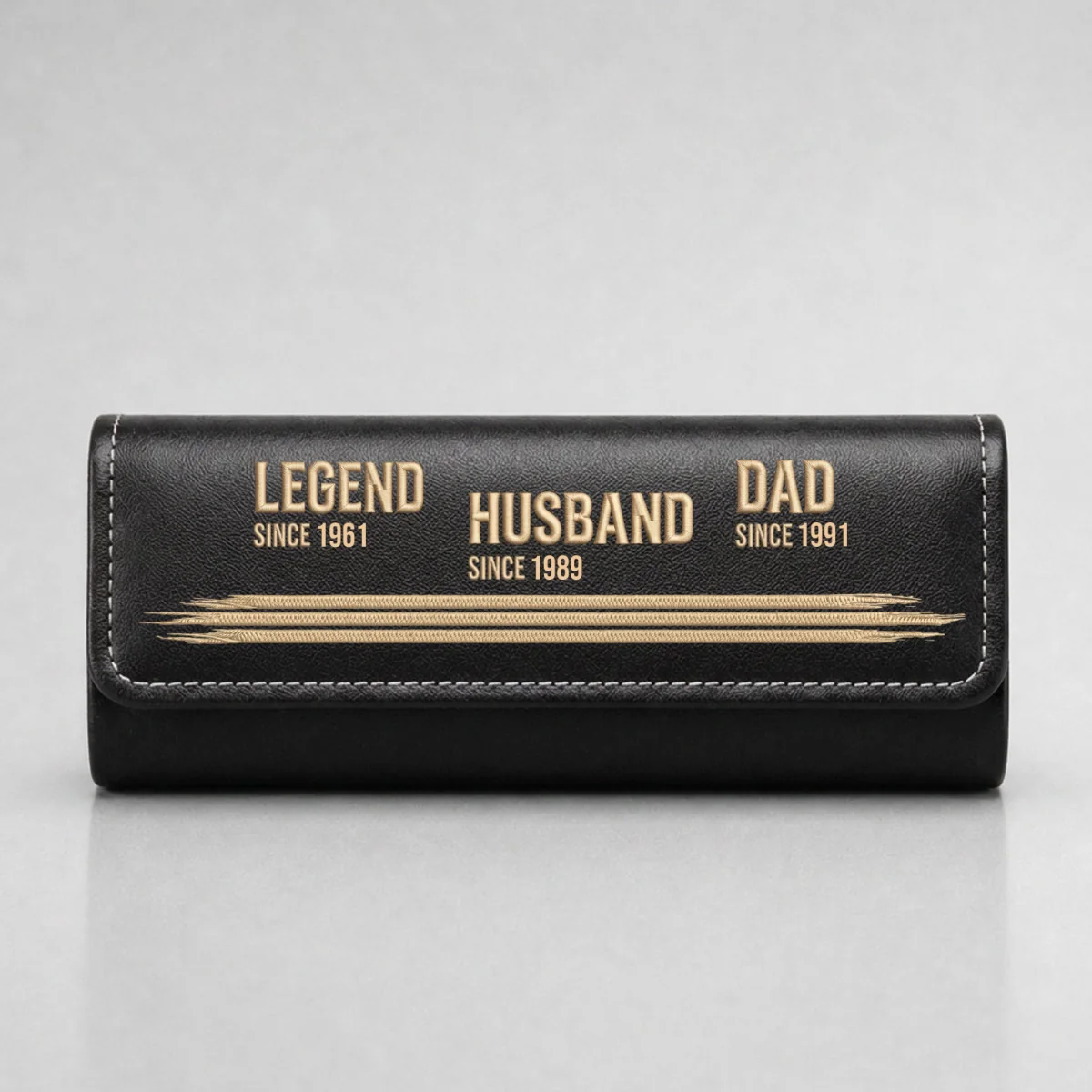 The Original Legend - Personalized Custom Leather Eyeglass Case - Image 6