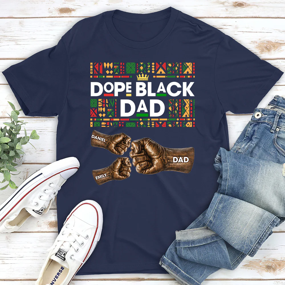 The Real Cool Dad - Personalized Custom Shirt - Image 2