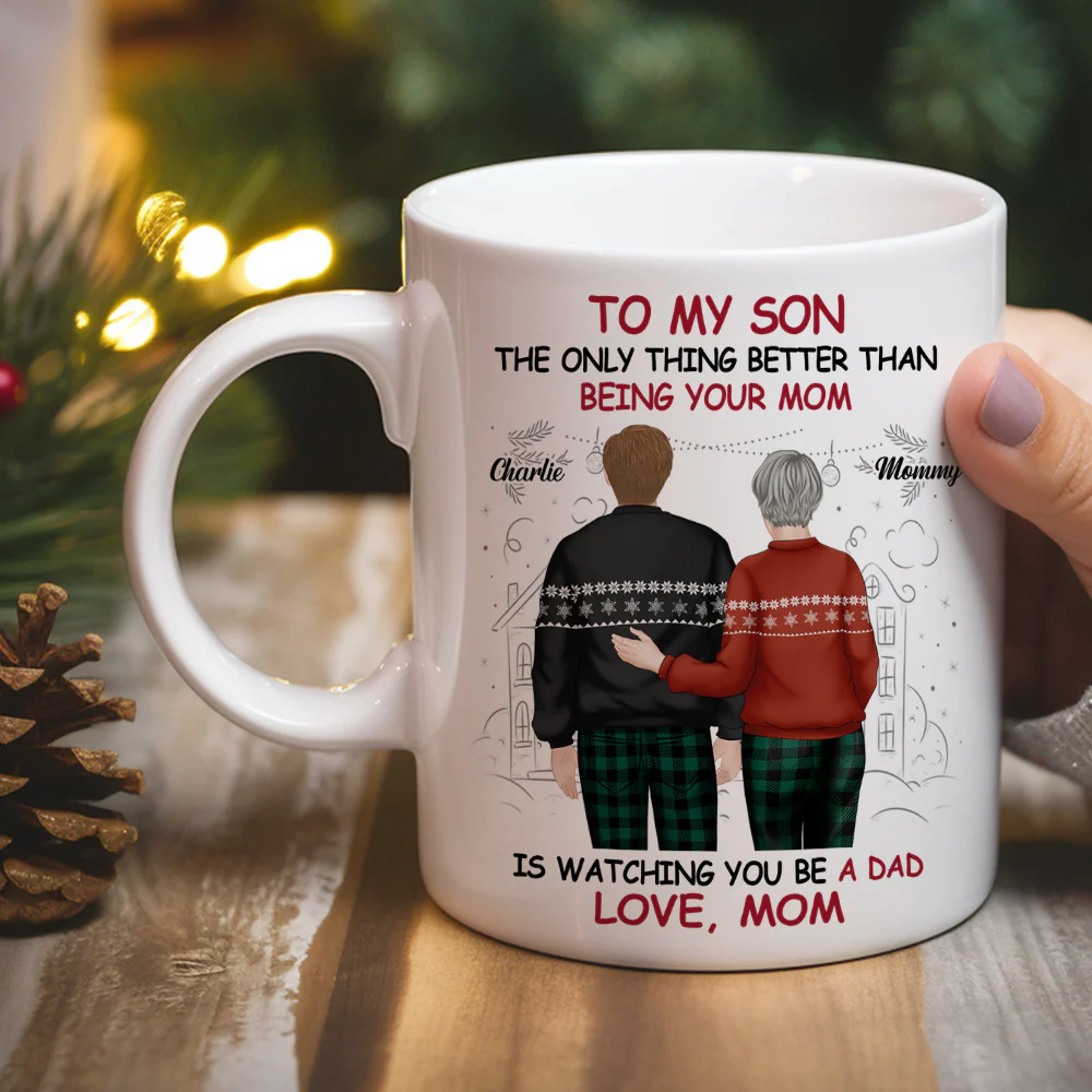 The Wonderful Gift - Personalized Custom Coffee Mug - Image 3