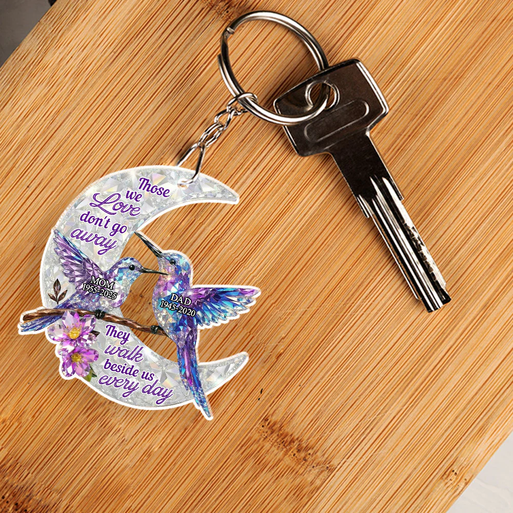 They Never Go Away - Personalized Custom 3D Effect Acrylic Keychain - Image 2
