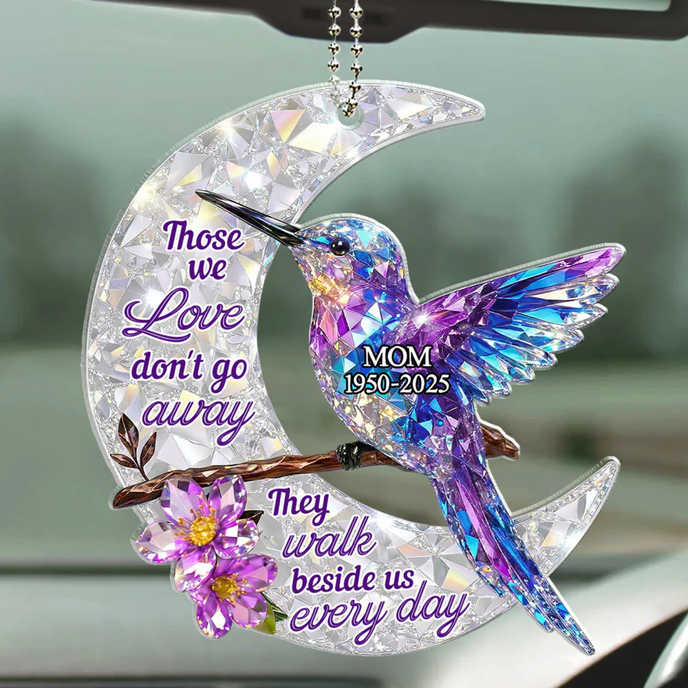 They Never Go Away - Personalized Custom 3D Effect Car Ornament - Image 4