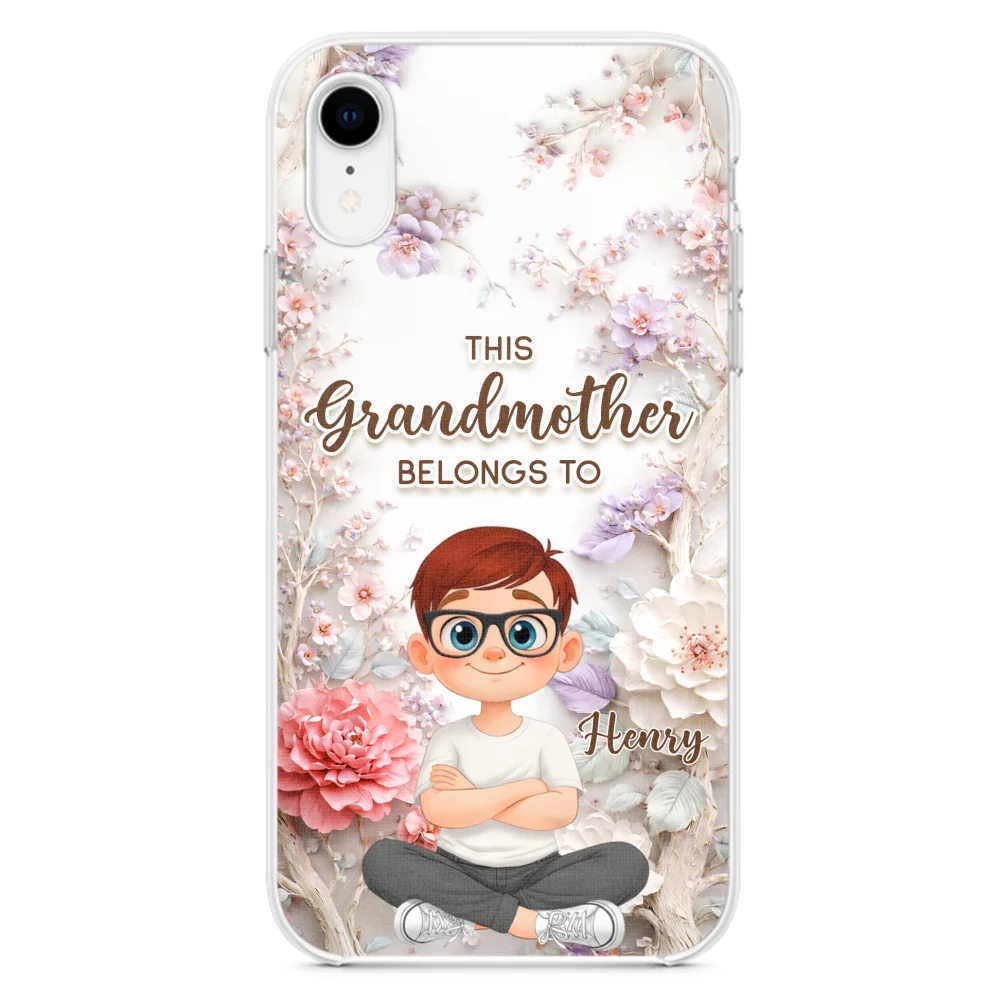 This Grandma Belongs To - Personalized Custom 3D Effect Phone Case - Image 23