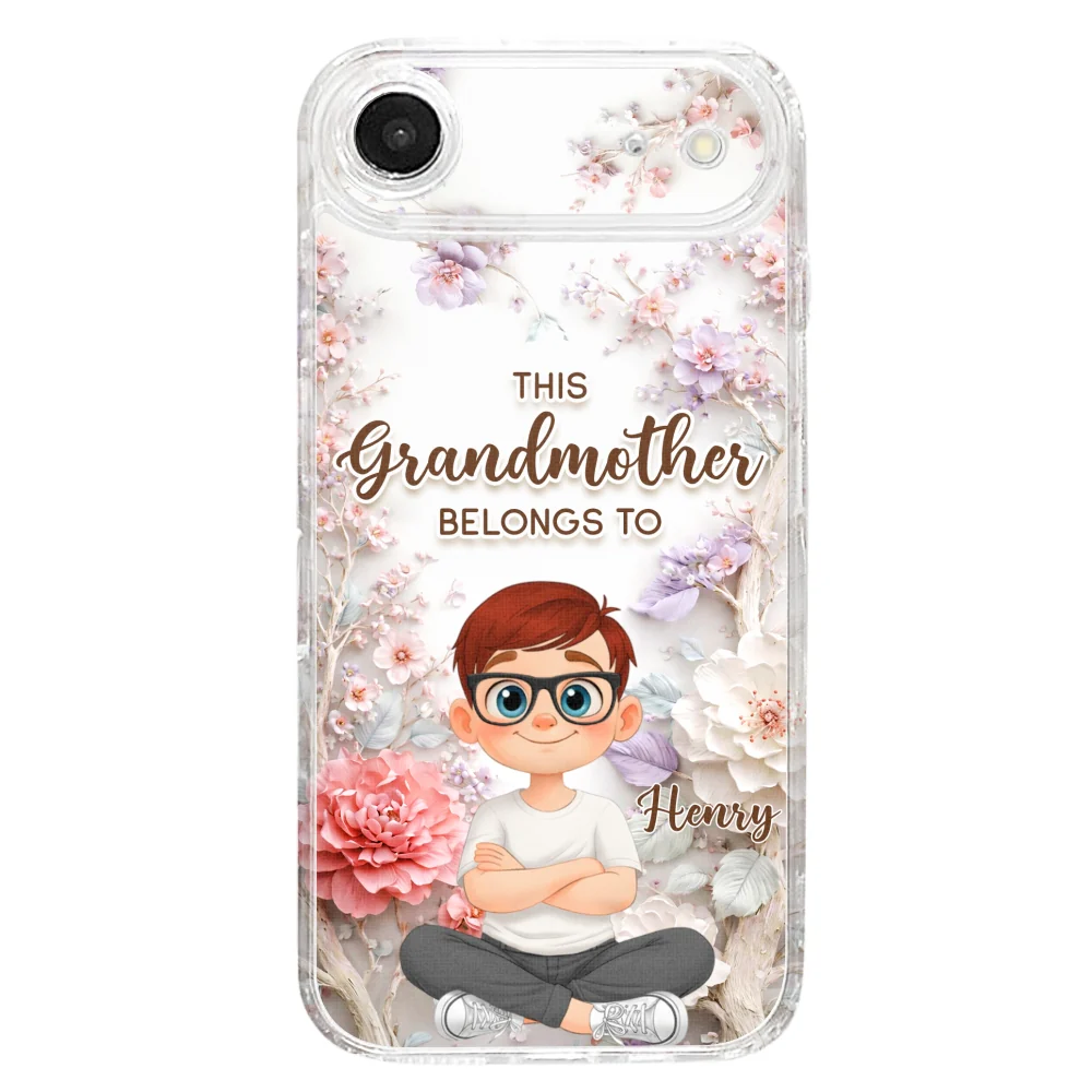 This Grandma Belongs To - Personalized Custom 3D Effect Phone Case - Image 29