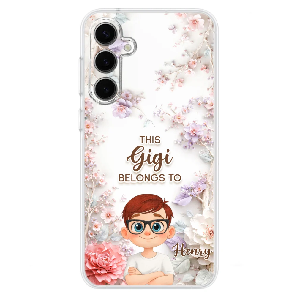 This Grandma Belongs To - Personalized Custom 3D Effect Phone Case - Image 34