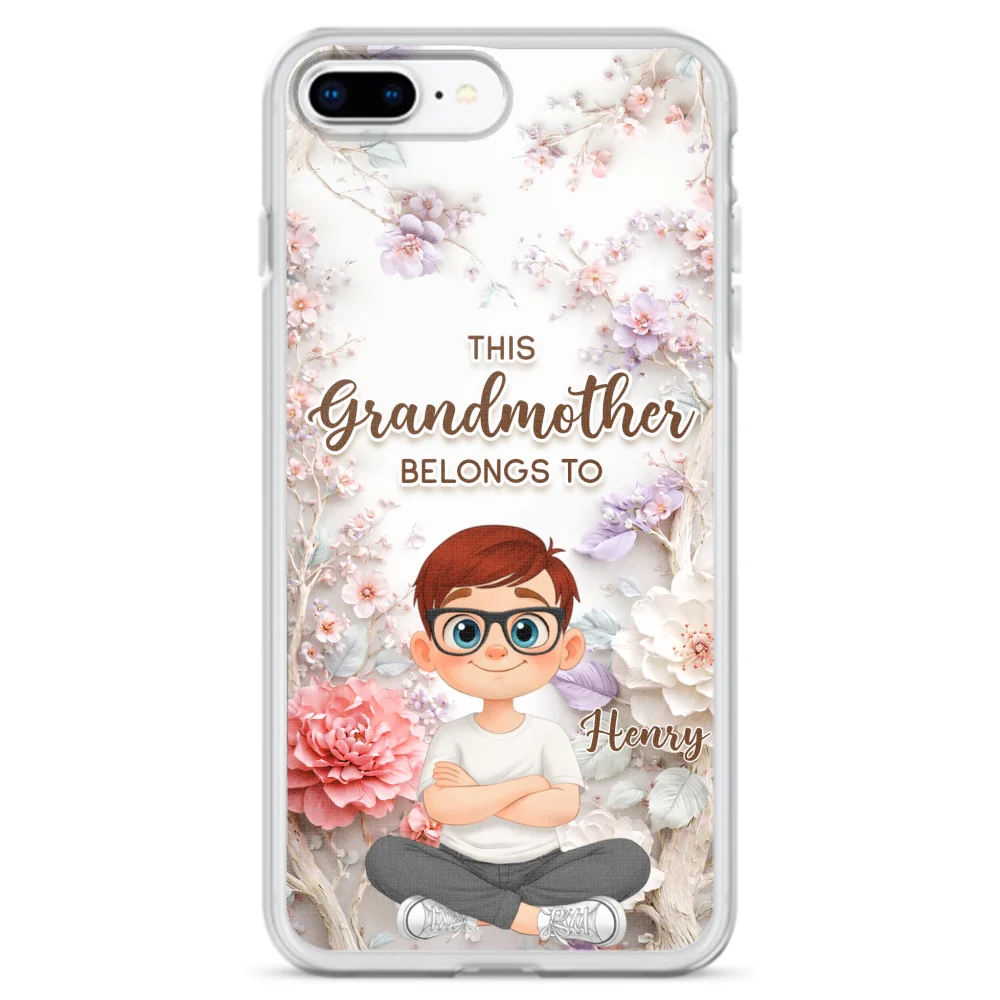 This Grandma Belongs To - Personalized Custom 3D Effect Phone Case - Image 7