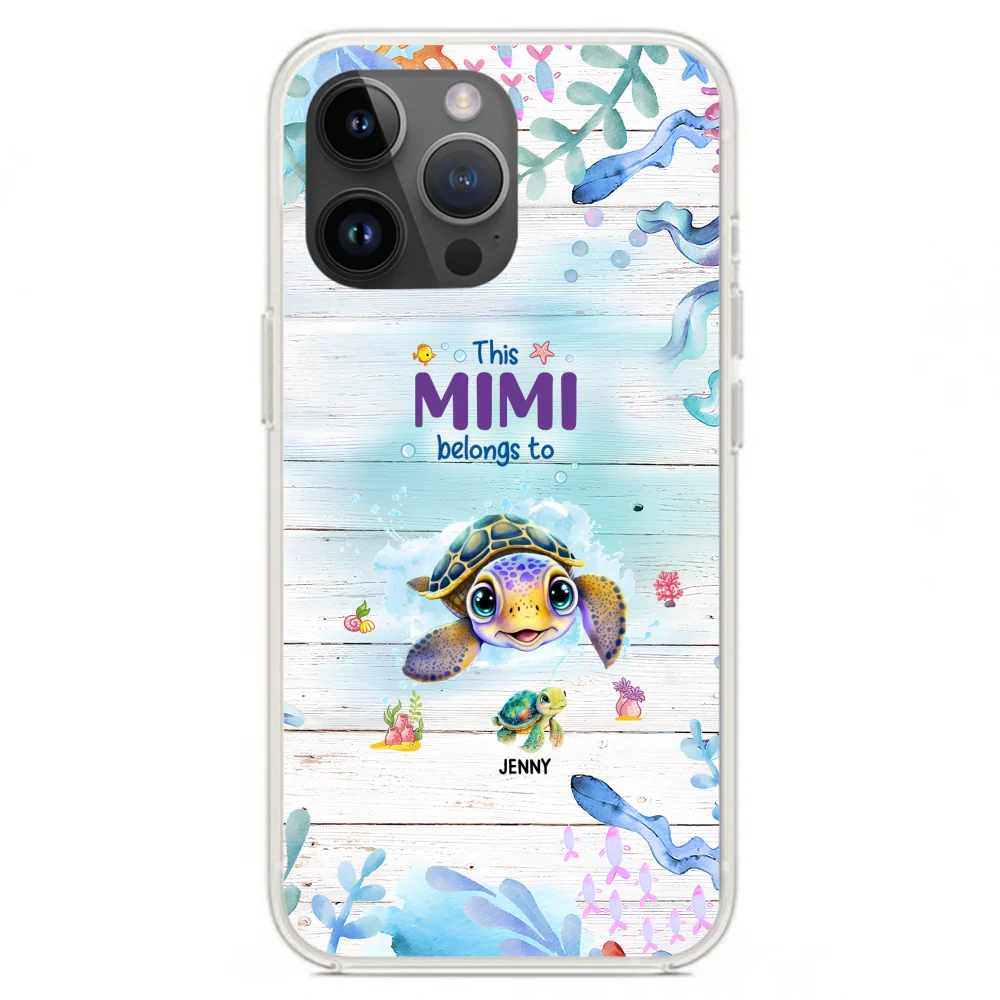 This Grandma Belongs To - Personalized Custom Phone Case - Image 19