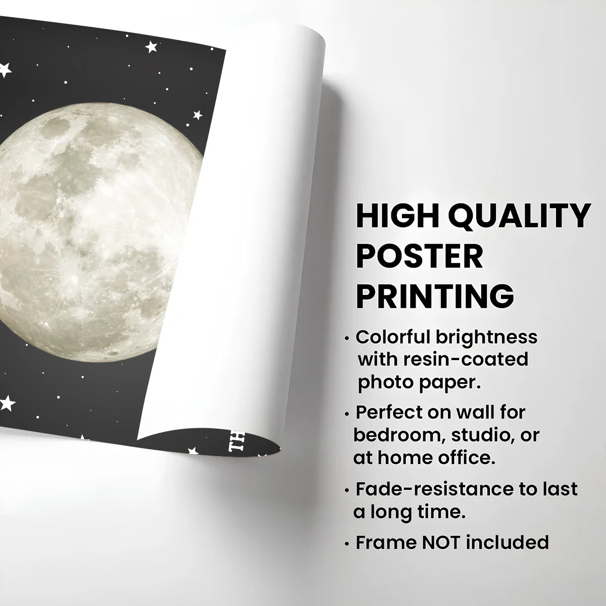 This Is What The Moon Looked Like - Personalized Custom Poster - Image 4