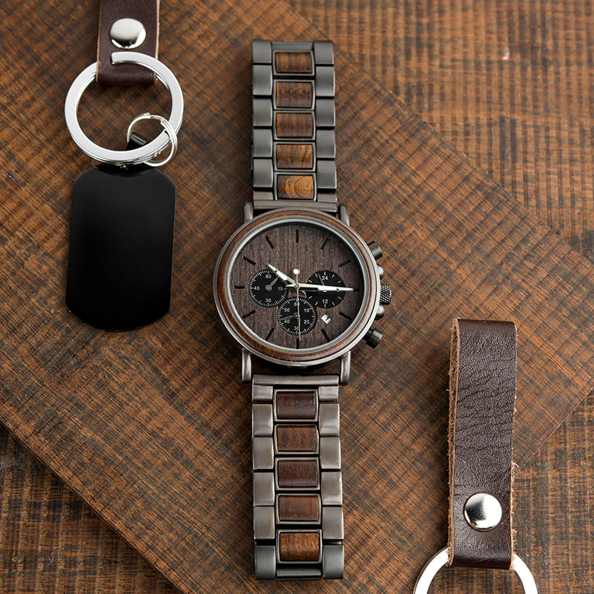 Ticking With Love - Personalized Engraved Wooden Watches GQ026 - Image 7