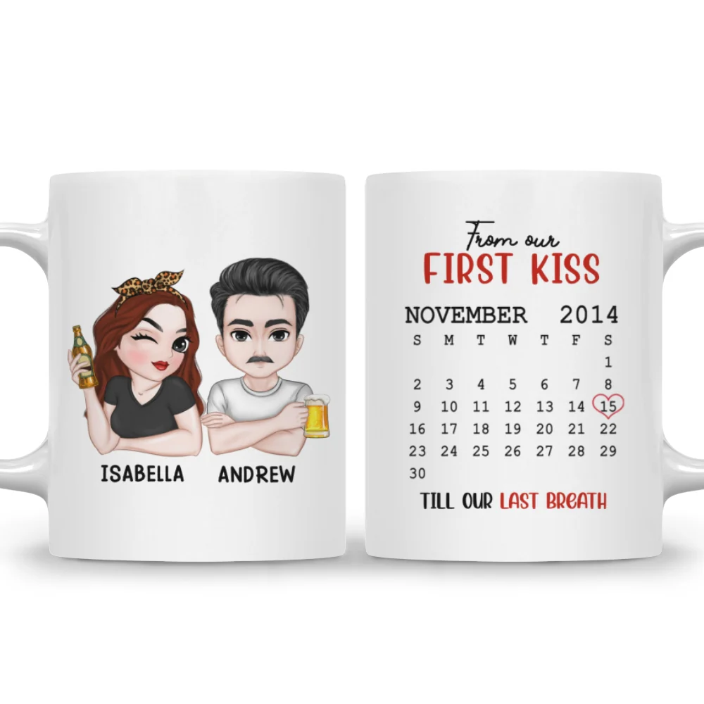 Till Our Last Breath - Personalized Custom Coffee Mug - Image 7
