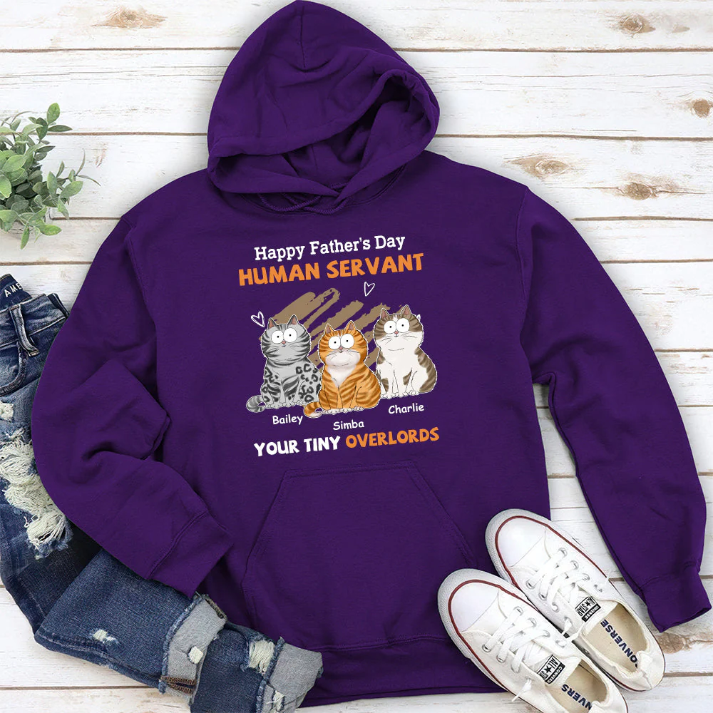To My Human Servant - Personalized Custom Hoodie - Image 3
