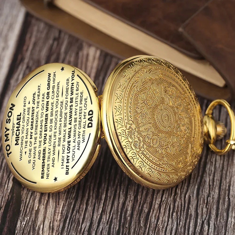 To My Pride - Personalized Custom Pocket Watch - Image 2