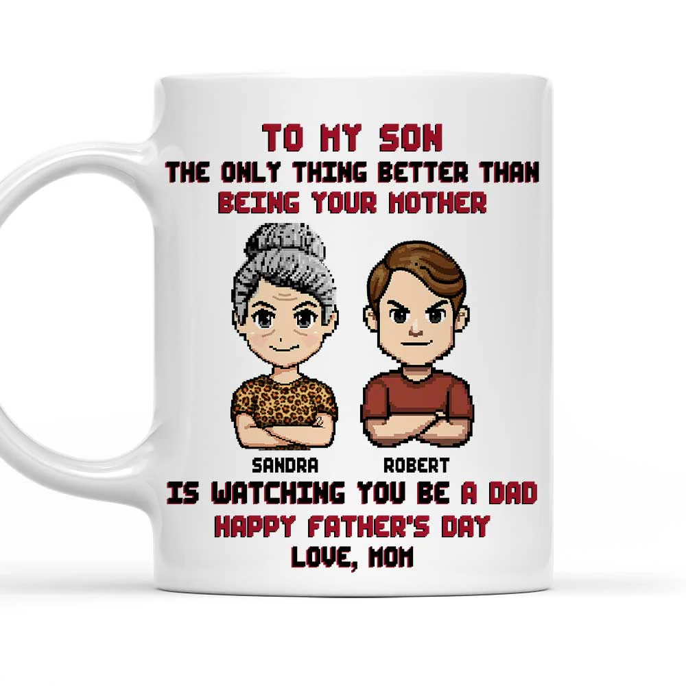 To My Son - Personalized Custom Coffee Mug