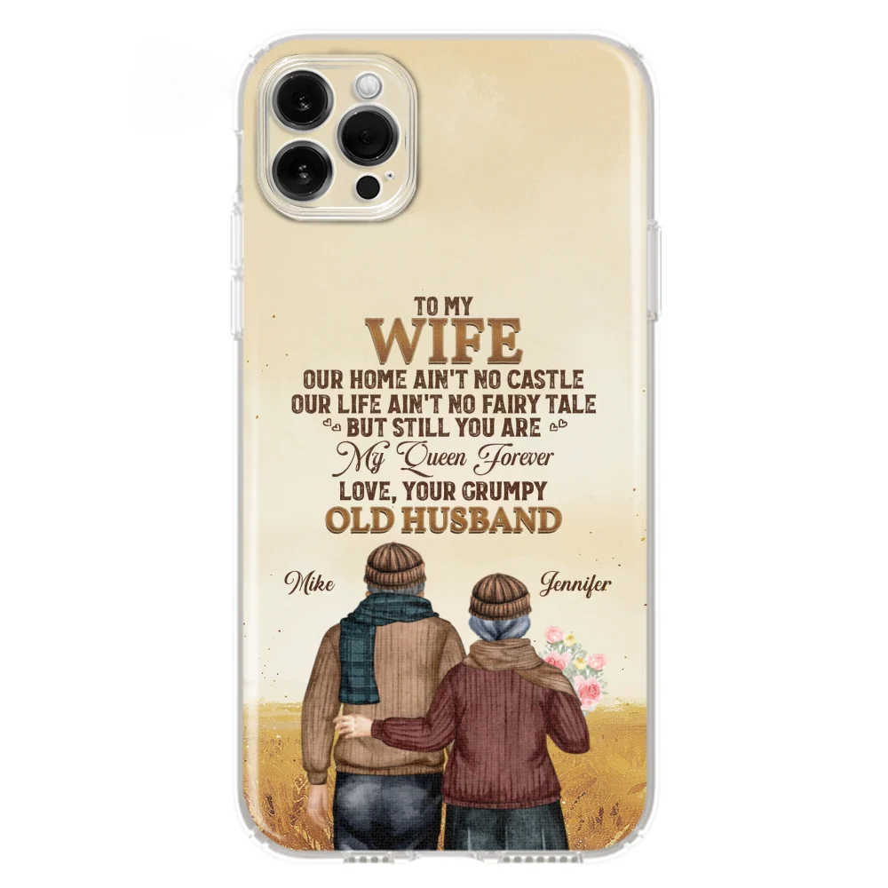 To My Wife You Are My Queen Forever - Personalized Custom Phone Case - Image 14