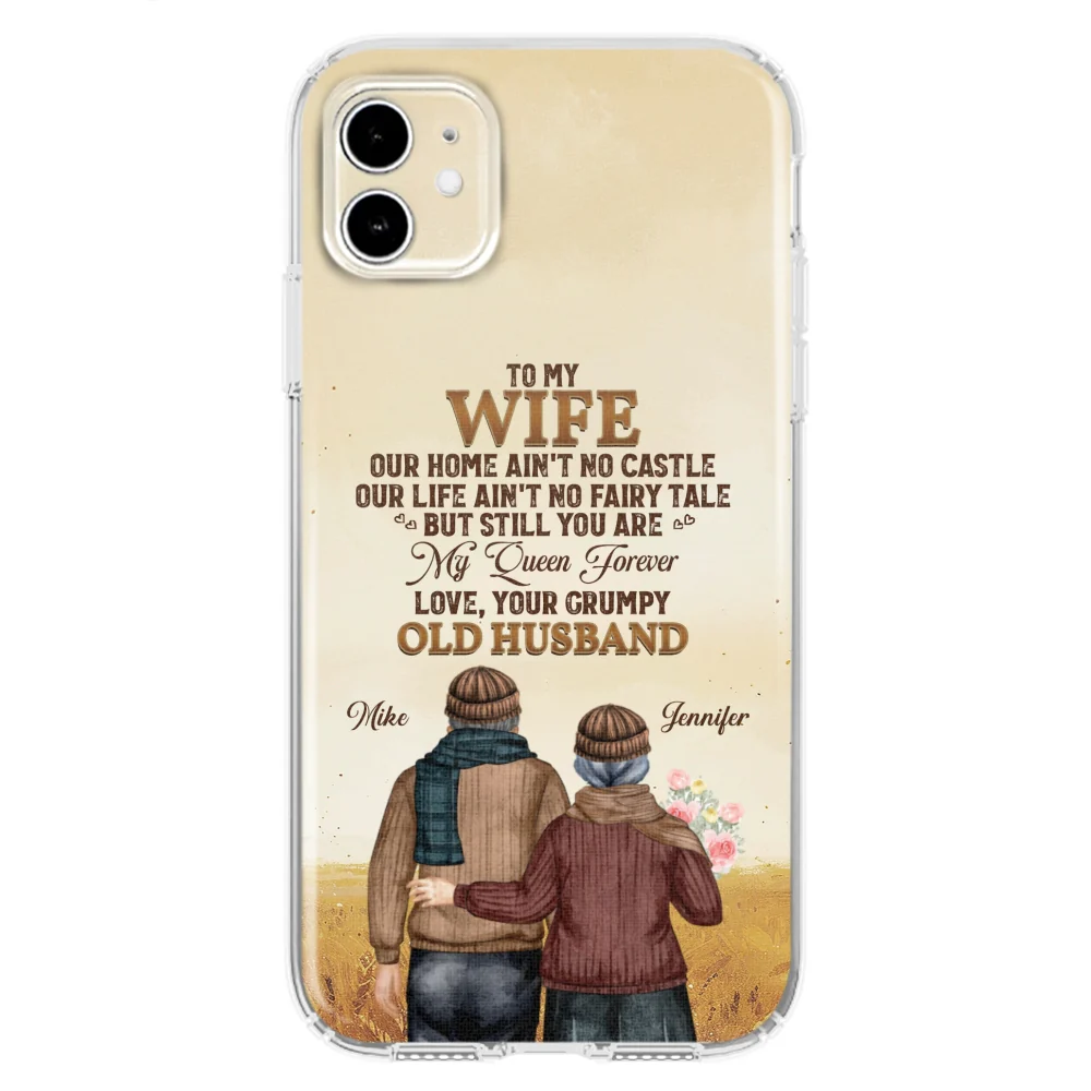 To My Wife You Are My Queen Forever - Personalized Custom Phone Case - Image 7