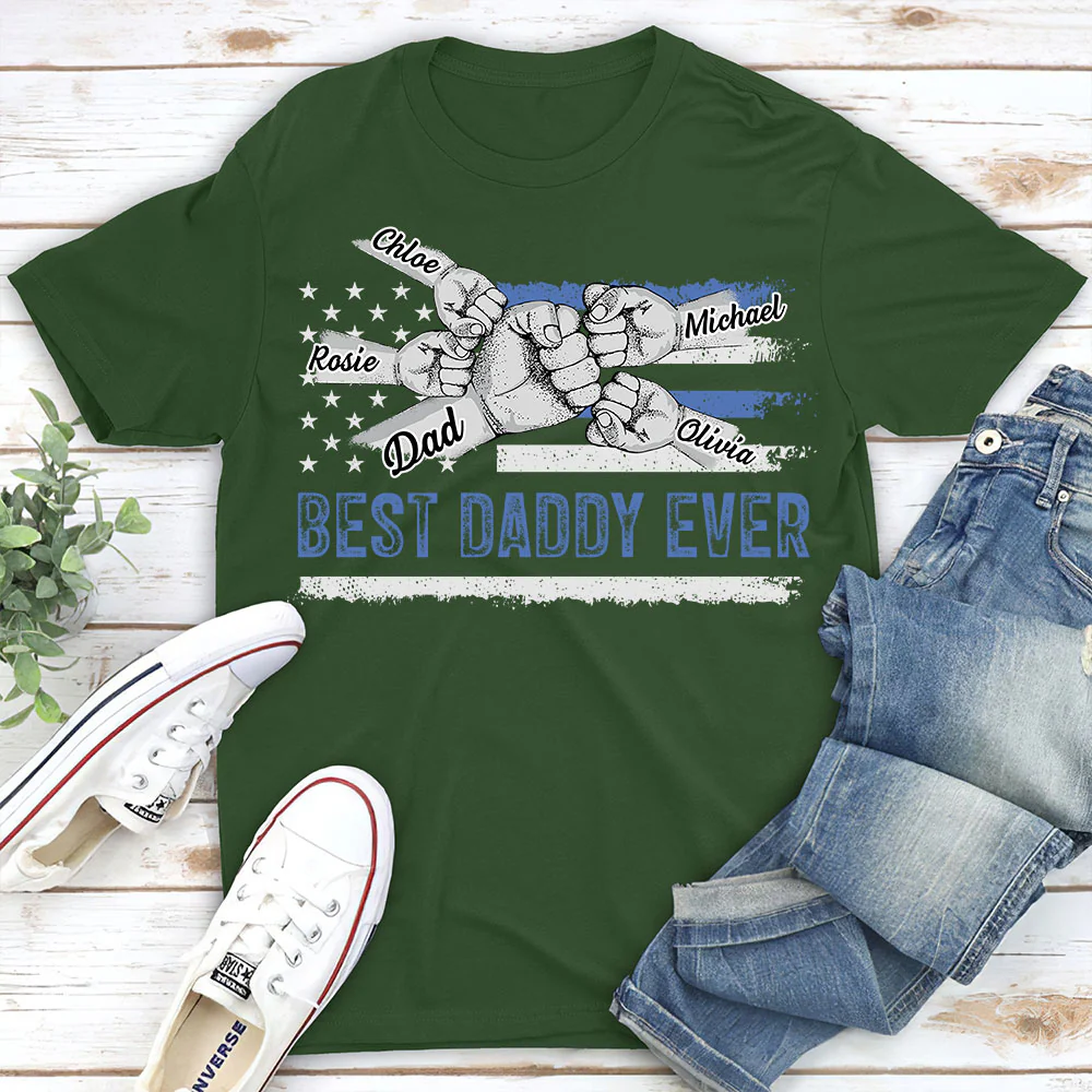 To The Best Dad - Personalized Custom Shirt - Image 7