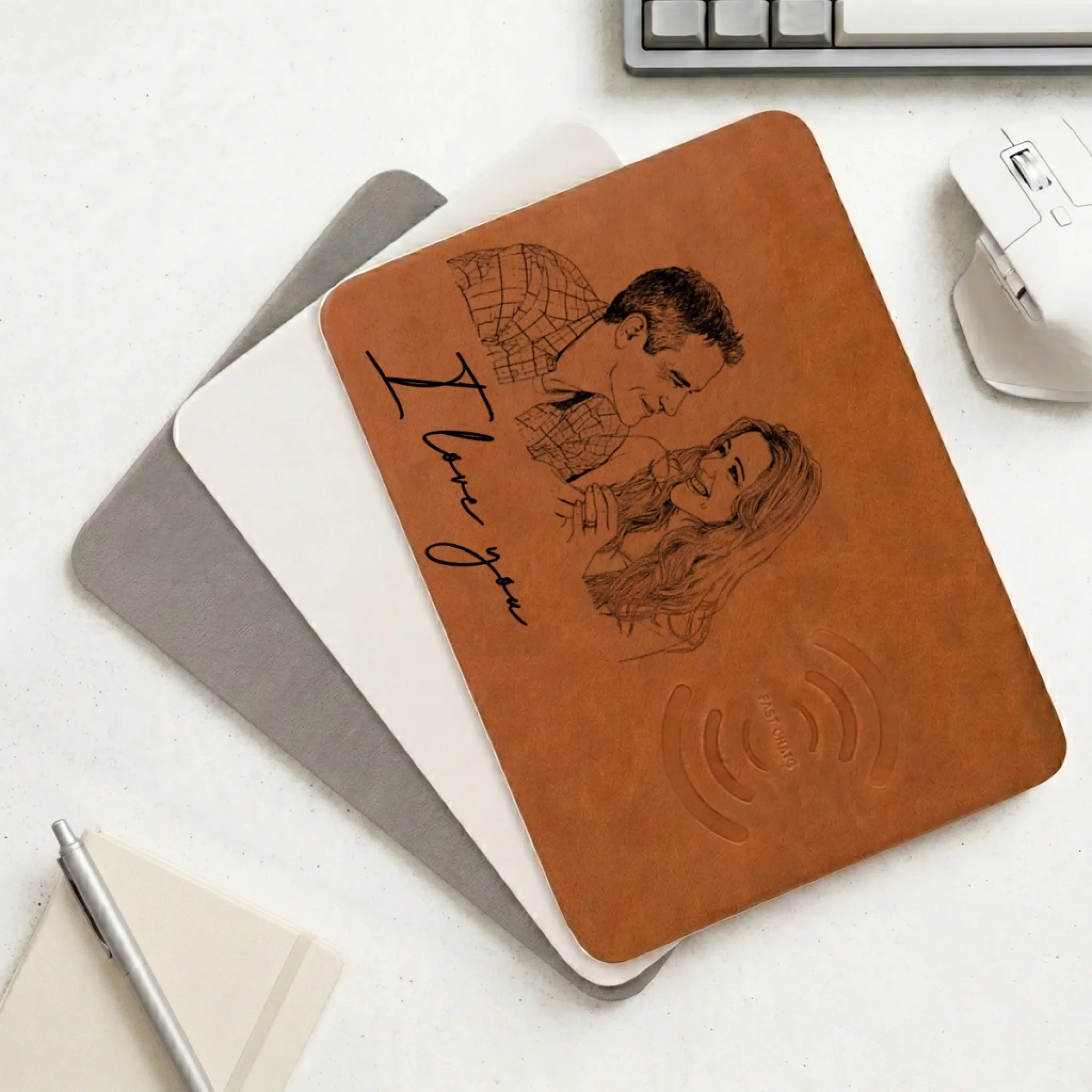 Together Forever - Personalized Custom Charging Mat - Image 6