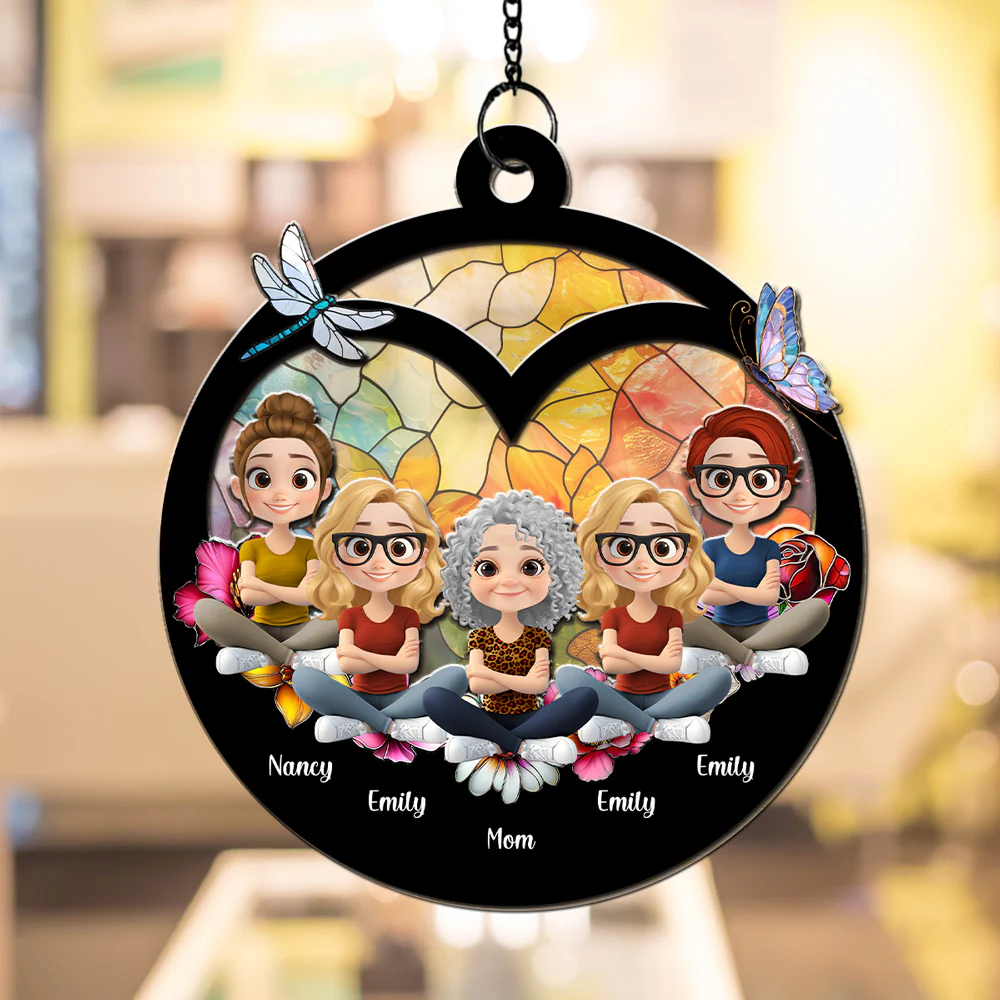 Together Forever - Personalized Custom Suncatcher - Image 3