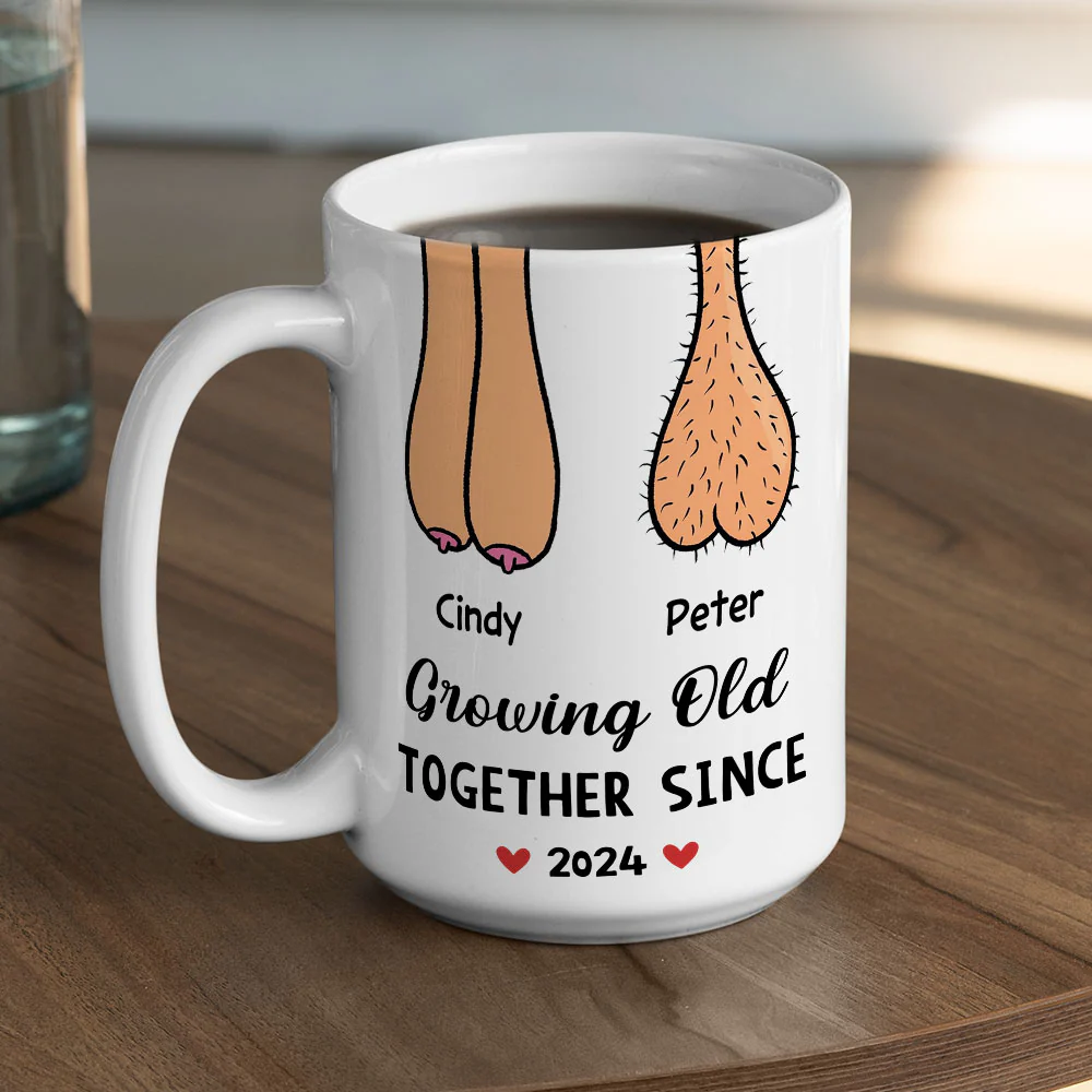 Together Since - Personalized Custom Coffee Mug - Image 4