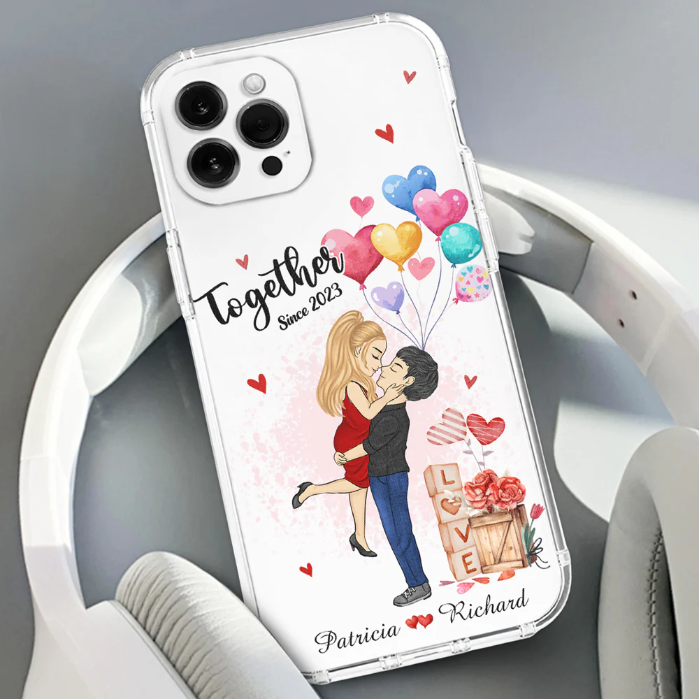 Together Since - Personalized Custom Phone Case - Image 4